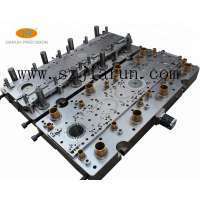 mutil-position progressive die /mould/tool for precision DC motor stator and rotor,silicon steel lamination